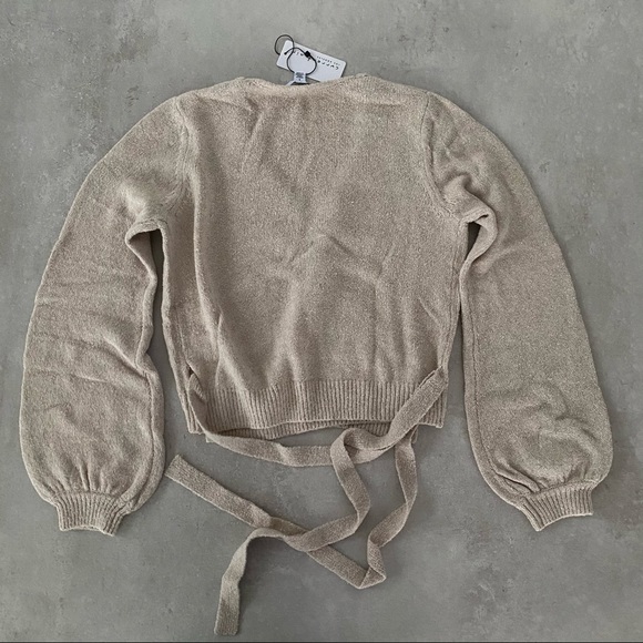 CURRENT AIR WRAP SWEATER TOP - Picture 6 of 8